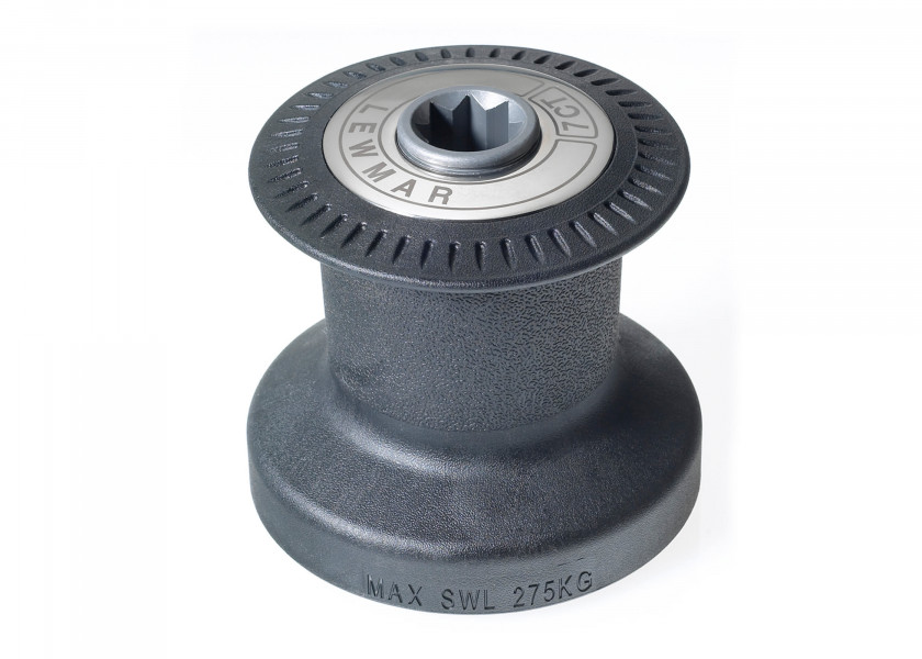 Купить Лебёдка односкоростная из чёрного алюминия Lewmar Standard 7 49007030 7.9:1 341 кг 6 - 10 мм 7ft.ru в интернет магазине Семь Футов