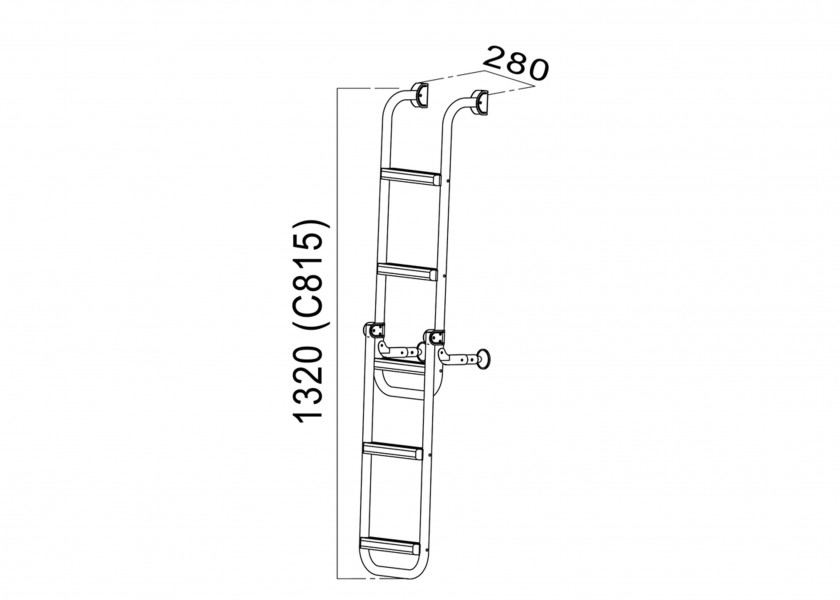 Купить Stainless Steel Foldable KAPPA Bathing Ladder / 5 steps 16517-bvs 7ft.ru в интернет магазине Семь Футов