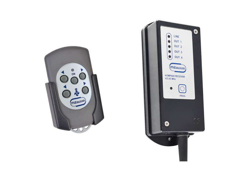 Купить КОМПАСС Пульт дистанционного управления / 4 канала 17555-bvs 7ft.ru в интернет магазине Семь Футов