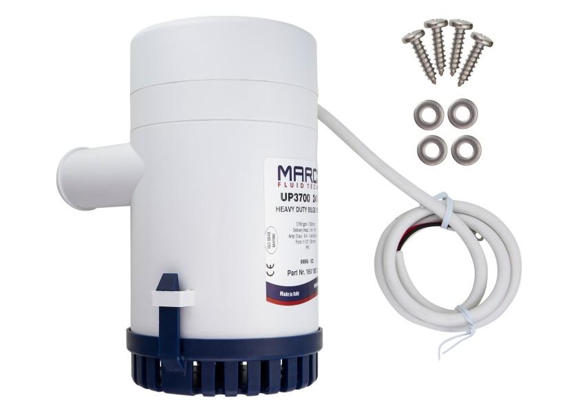 Купить Помпа трюмная погружная Marco UP3700 16018013 24 В 6 А 233 л/мин 7ft.ru в интернет магазине Семь Футов