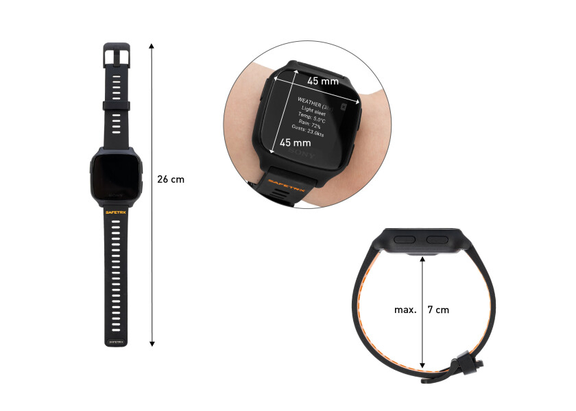 Купить SafeTrx Active Search & Rescue Watch и SMRT ALERT Аварийный маяк AIS MOB 7ft.ru в интернет магазине Семь Футов