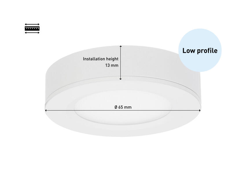 Купить SEATEC LED Overhead Light - surface-mount with touch dimmer switch / white 33968-bvs 7ft.ru в интернет магазине Семь Футов