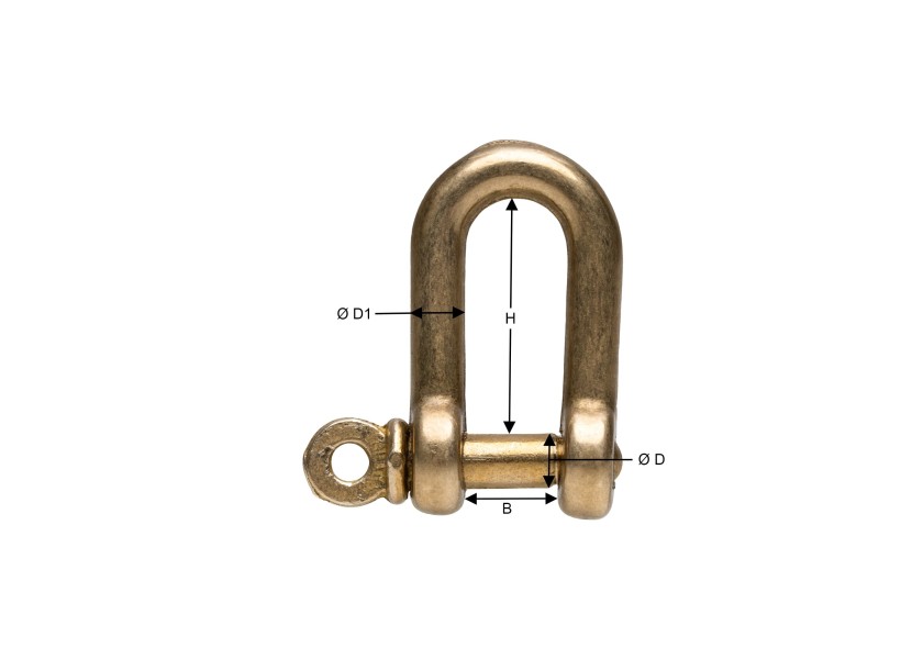 Купить Латунная скоба, прямая 11736-bvs 7ft.ru в интернет магазине Семь Футов