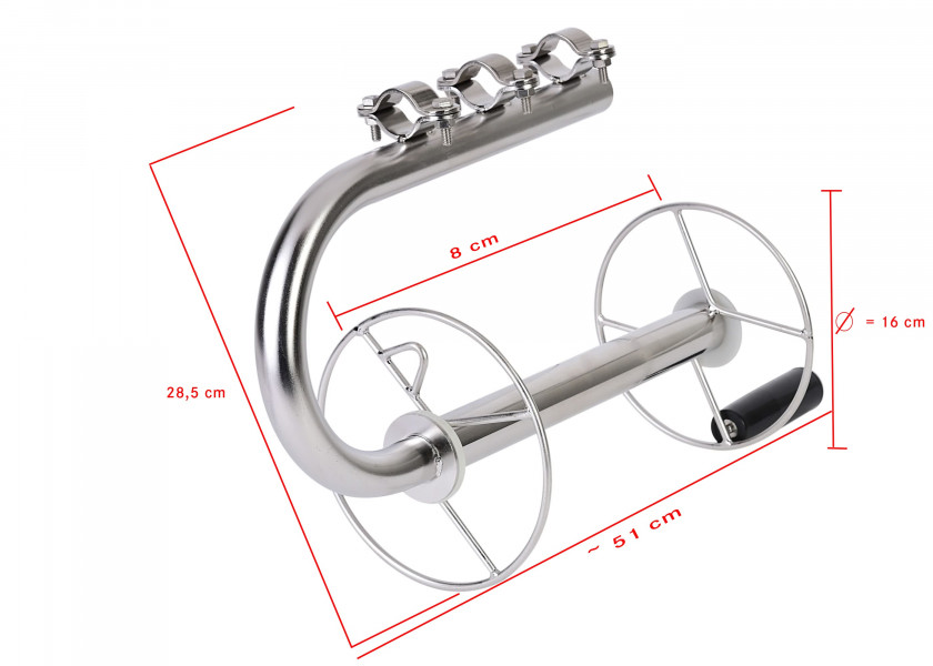Купить Stainless Steel Reel / horizontal mounting 13801-bvs 7ft.ru в интернет магазине Семь Футов