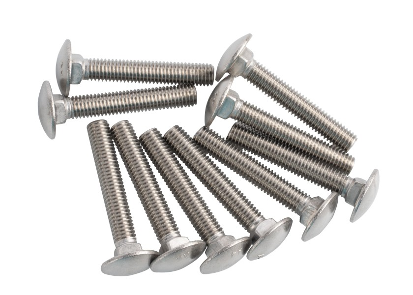 Купить Винт с квадратной головкой и круглой головкой / DIN 603 / ISO 8677 / V4A / Диаметр резьбы: M10; Длина винта: 40 мм 7ft.ru в интернет магазине Семь Футов