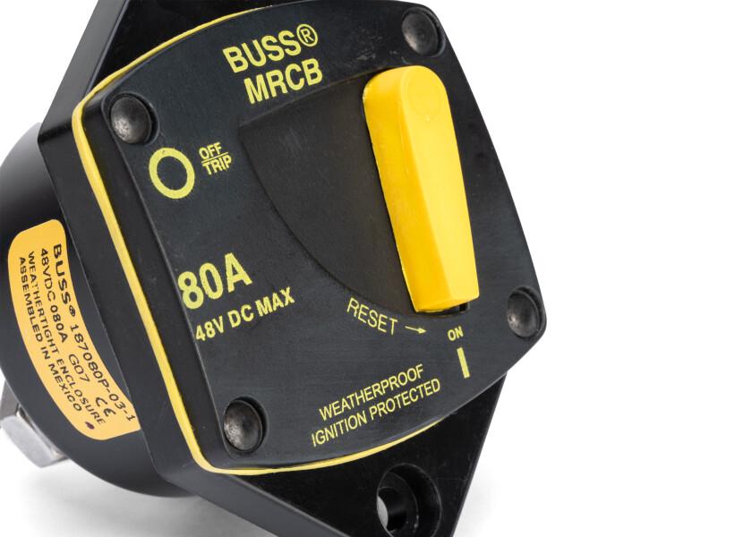 Купить Автоматический выключатель Blue Sea 187-Series 7038 48В 40А IP66 врезного монтажа 7ft.ru в интернет магазине Семь Футов