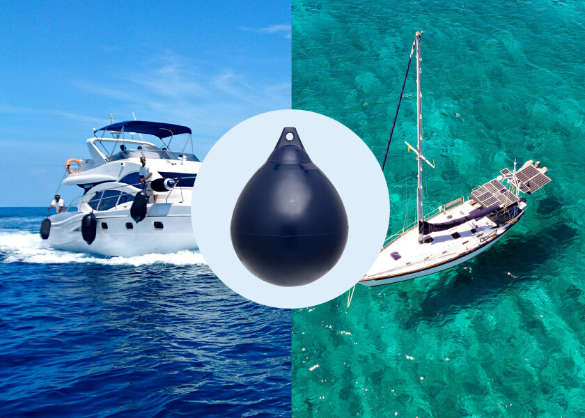 Купить SEATEC Ball Fender / blue 10469-bvs 7ft.ru в интернет магазине Семь Футов