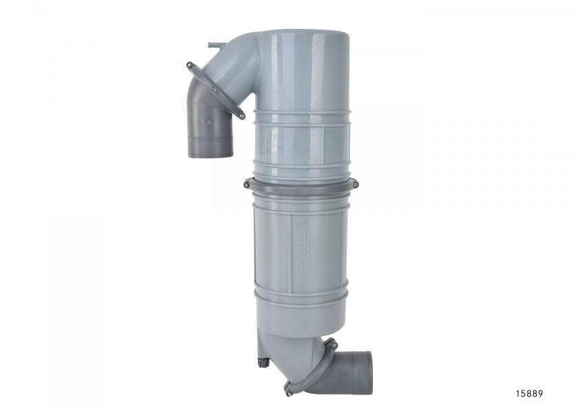 Купить Двухступенчатый гусек/глушитель Vetus NLPG45 3л 494мм 360° входное соединение Ø45мм для выхлопного шланга Ø45мм для шланга антисифон Ø8мм 7ft.ru в интернет магазине Семь Футов