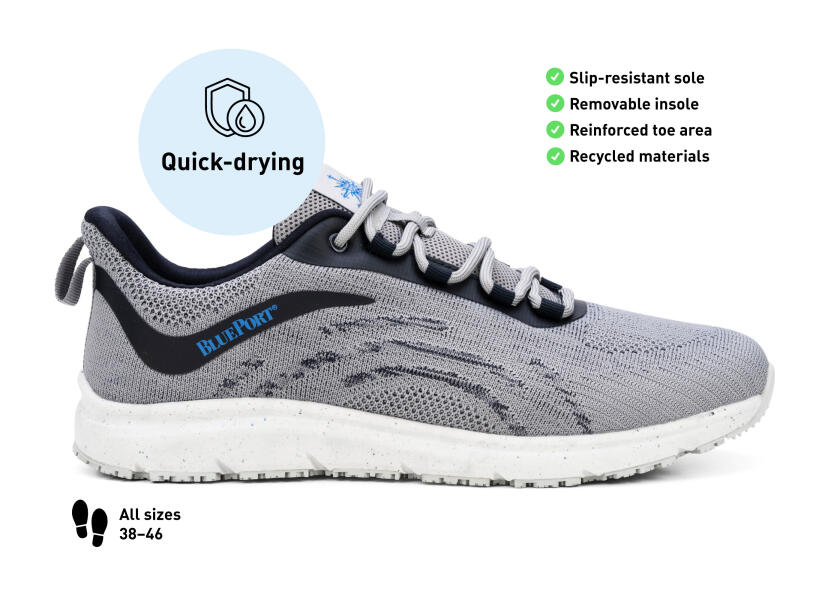 Купить BLUEPORT Туфли GRIP XG / темно-серый / Размер обуви: 39 7ft.ru в интернет магазине Семь Футов