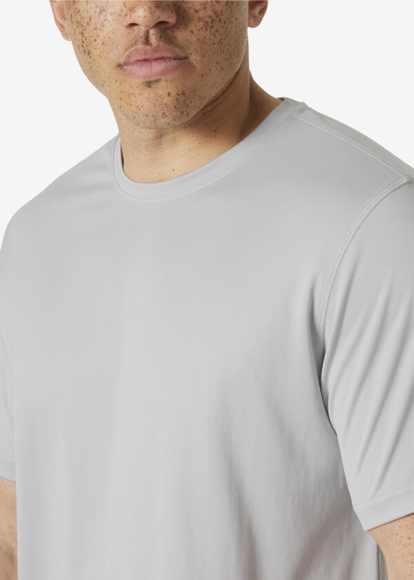 Купить HELLY HANSEN 49584_853-L Мужская футболка HH TECH 2.0 / светло-серый / Размер одежды: L 7ft.ru в интернет магазине Семь Футов