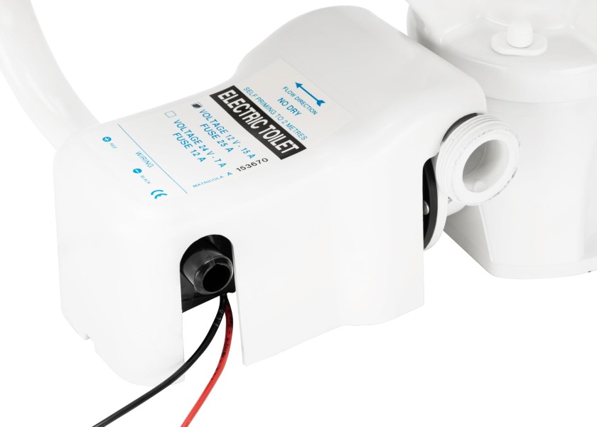 Купить OCEAN TECHNOLOGIES 6400000812 Электрический морской туалет EVOLUTION / 12 В / комфортного размера / с насосом для забортной воды / с плавным закрыванием 7ft.ru в интернет магазине Семь Футов