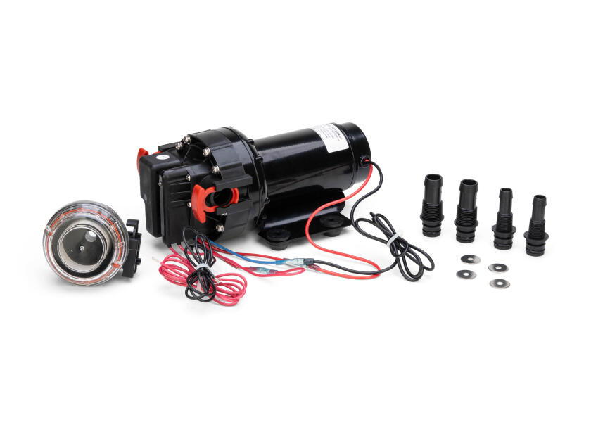 Купить Гидрофор пятикамерный Johnson Pump Aqua Jet WPS 5,0 10-13329-03 12В 19л/мин 2,8Бар 150Вт 239х209х113мм диафрагменный насос 7ft.ru в интернет магазине Семь Футов