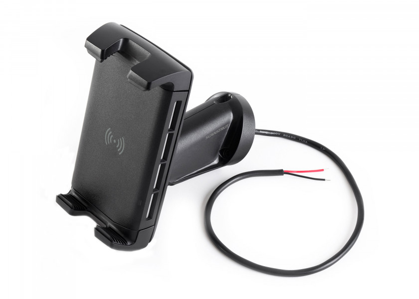 Купить Держатель с беспроводной зарядкой Scanstrut ROKK Edge SC-CW-05F 12/24В 10Вт IPX6 поворотный для смартфонов черный 7ft.ru в интернет магазине Семь Футов
