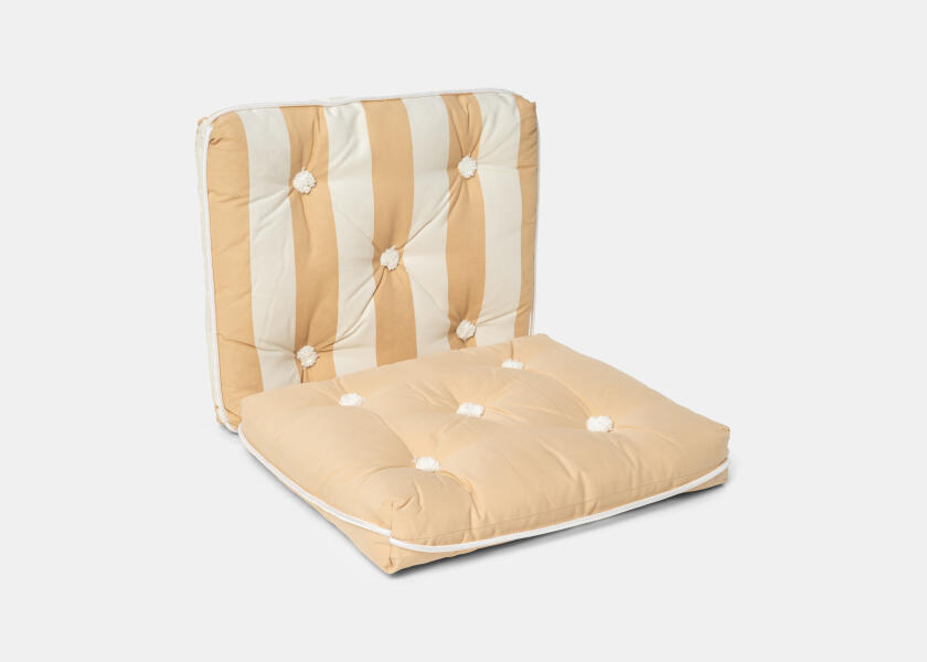 Купить Kapok Single Cushion / beige / wide stripes 57350-bvs 7ft.ru в интернет магазине Семь Футов