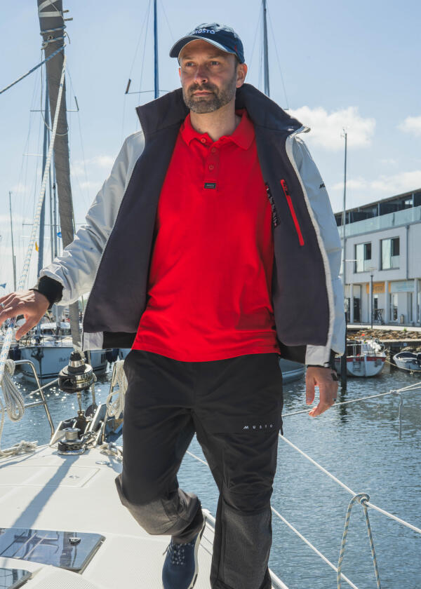 Купить MUSTO 82133_169-M Поло Essential Pique Мужское / красный / Размер одежды: М 7ft.ru в интернет магазине Семь Футов