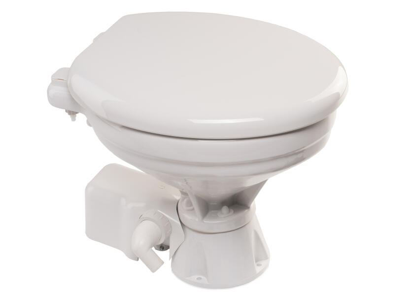 Купить JOHNSON PUMP 80-47232-04 Электрический бортовой туалет AquaT Silent / 24 В / стандартный размер / электромагнитный клапан 7ft.ru в интернет магазине Семь Футов