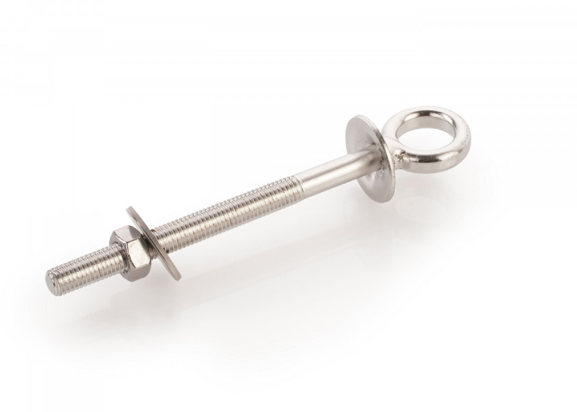 Купить BLUE WAVE 371216 V4A Рым-болт, шайба и гайка / Диаметр резьбы: M12; Длина: 160 мм 21351-bvs 7ft.ru в интернет магазине Семь Футов