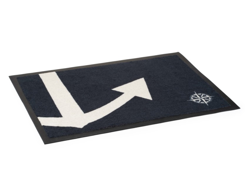 Купить ARC 5956 Коврик ANCHOR Welcome Mat / черный / 60 x 40 см 38184-bvs 7ft.ru в интернет магазине Семь Футов