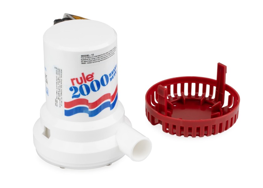 Купить RULE Heavy Duty Bilge Pump 2000 / 24V 47726-bvs 7ft.ru в интернет магазине Семь Футов
