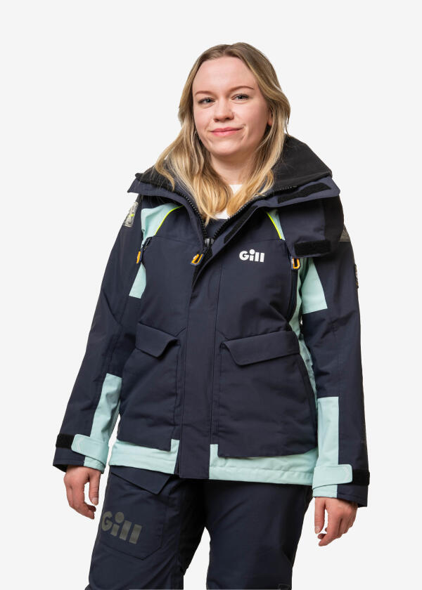 Купить GILL OS26JW-NAV25-10 Женская куртка OS2 Offshore / темно-синяя яичная скорлупа / Размер одежды: 36 7ft.ru в интернет магазине Семь Футов