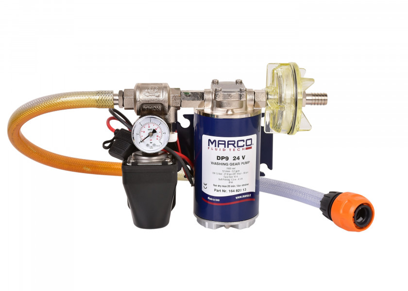 Купить Комплект для мытья палубы Marco DP9 16482012 12 В 12 л/мин 4 бар для соленой или пресной водой 7ft.ru в интернет магазине Семь Футов