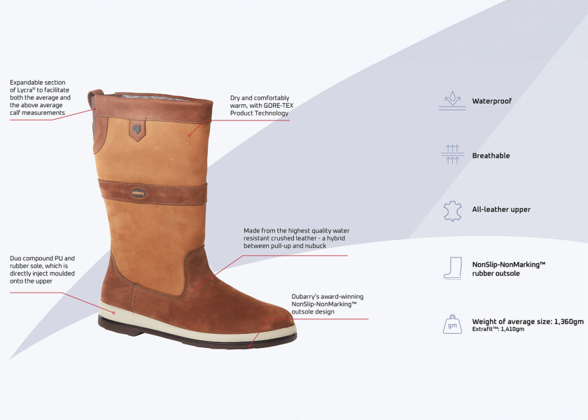 Купить DUBARRY Парусные ботинки ULTIMA / коричневый / Размер обуви: 44 7ft.ru в интернет магазине Семь Футов