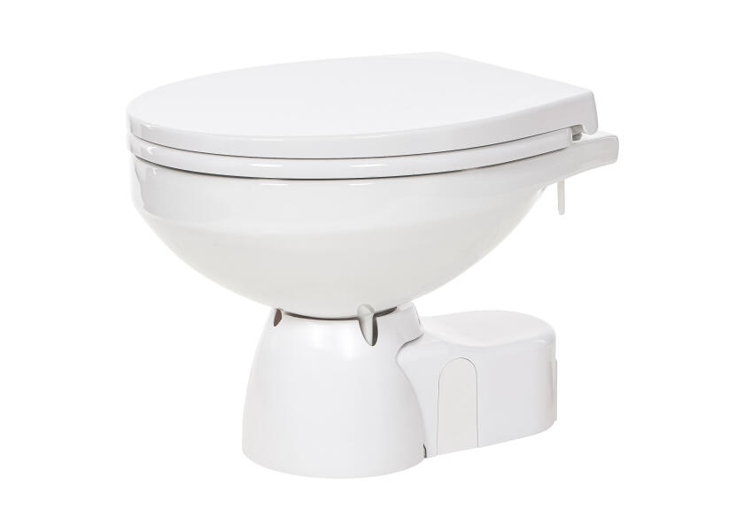 Купить Jabsco 38045-4192 Quiet Flush E2 Electric Toilet with Solenoid Valve, Comfort Size, Soft Close, 12V 7ft.ru в интернет магазине Семь Футов