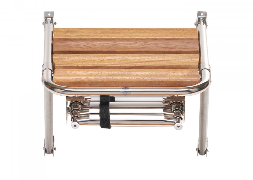 Купить Transom Platform, stainless steel / teak with telescopic ladder 16511-bvs 7ft.ru в интернет магазине Семь Футов