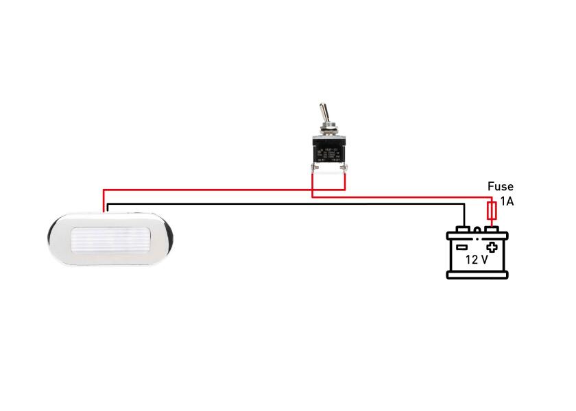 Купить SEATEC LED Stairway Light / chrome-plated / warm white 30481-bvs 7ft.ru в интернет магазине Семь Футов