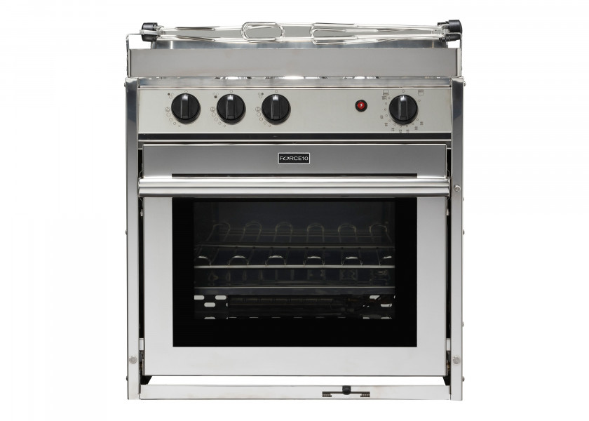 Купить ENO F63356 FORCE10 Плита с духовкой / 3 конфорки / из нержавеющей стали 7ft.ru в интернет магазине Семь Футов