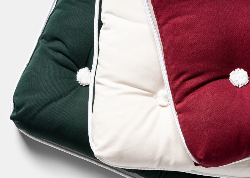 Купить Двойная подушка Kapok / темно-зеленый 57289-bvs 7ft.ru в интернет магазине Семь Футов