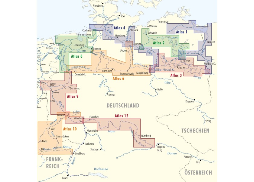 Купить KARTENWERFT 978-3-944082-99-8 Атлас 10 Мозель и Миттельрейн 21670-bvs 7ft.ru в интернет магазине Семь Футов