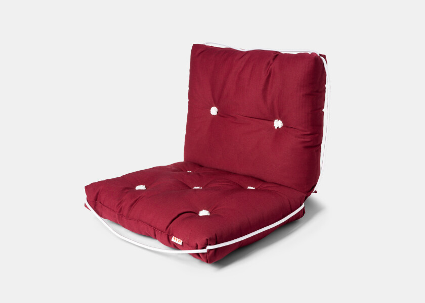 Купить Двойная подушка Kapok / бордово-красный 57288-bvs 7ft.ru в интернет магазине Семь Футов