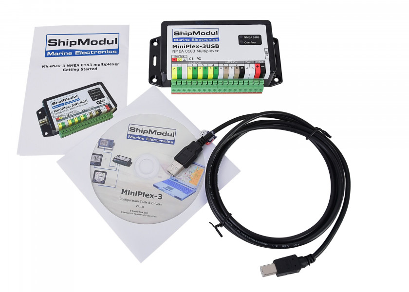 Купить NMEA0183 Multiplexer with USB MiniPlex-3USB 14536-bvs 7ft.ru в интернет магазине Семь Футов