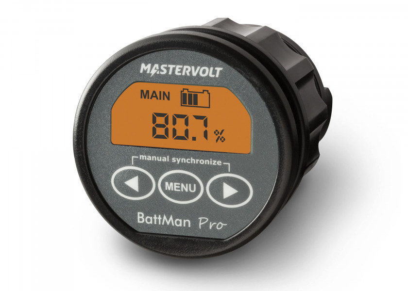Купить Монитор заряда батареи Mastervolt BattMan Pro 70405070 12/24В Ø64x72,5мм с влагозащищенным экраном IP65 7ft.ru в интернет магазине Семь Футов