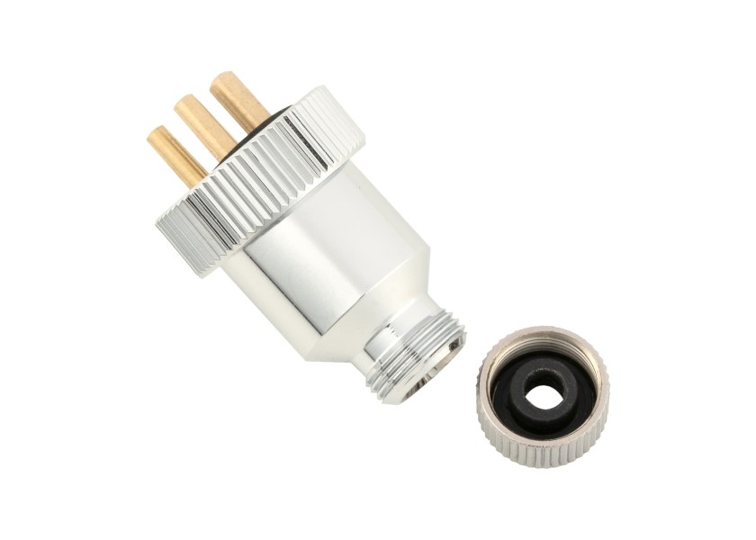 Купить Plug Connectors, 3 pole 3 A / chrome-plated brass 12551-bvs 7ft.ru в интернет магазине Семь Футов