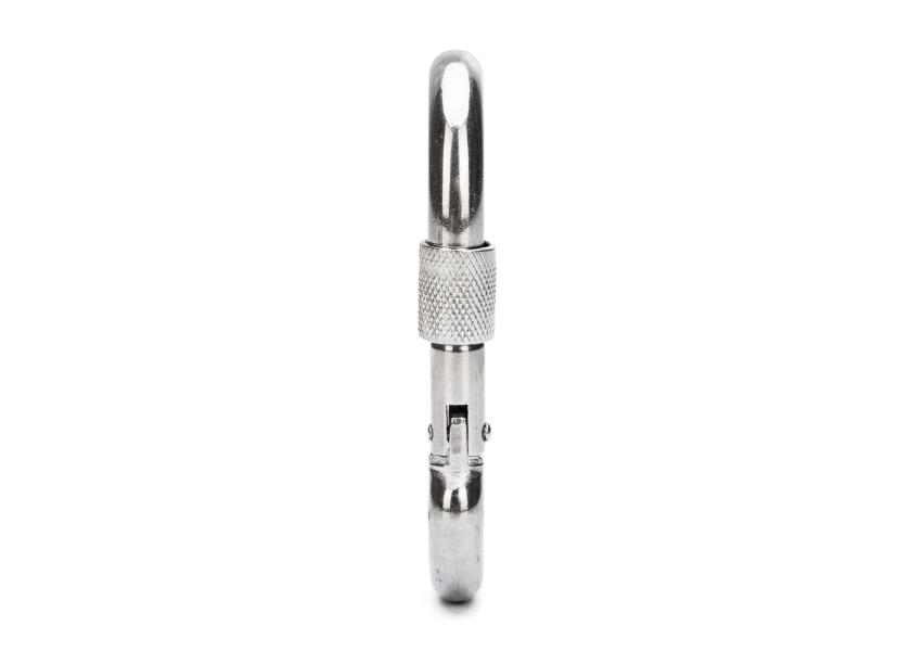 Купить Карабин с закрытым глазком и замком / Длина: 80 мм 58381-bvs 7ft.ru в интернет магазине Семь Футов