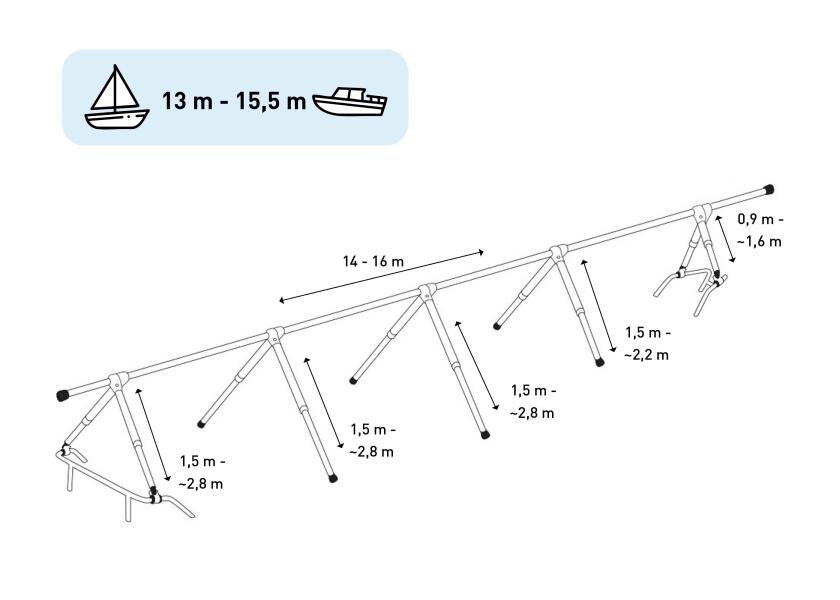 Купить NOA Winter Storage Tarp Deck Frame 34292-bvs 7ft.ru в интернет магазине Семь Футов