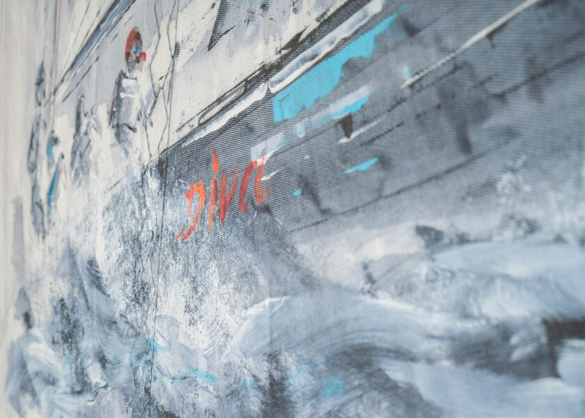 Купить Art Print BLIZZARD / 100 x 70 cm / Jeannine Rafoth / limited edition 70598-bvs 7ft.ru в интернет магазине Семь Футов