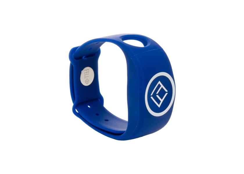 Купить Силиконовый браслет Fell Marine MOB+ xBAND 72.380.303 синий для передатчика xFOB 7ft.ru в интернет магазине Семь Футов