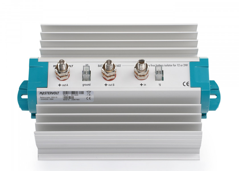 Купить Электронный аккумуляторный разделитель/изолятор Mastervolt Battery Mate 1602 IG 83116025 12/24 В 120/160 А 207 x 140 x 80 мм 2 разъема 7ft.ru в интернет магазине Семь Футов