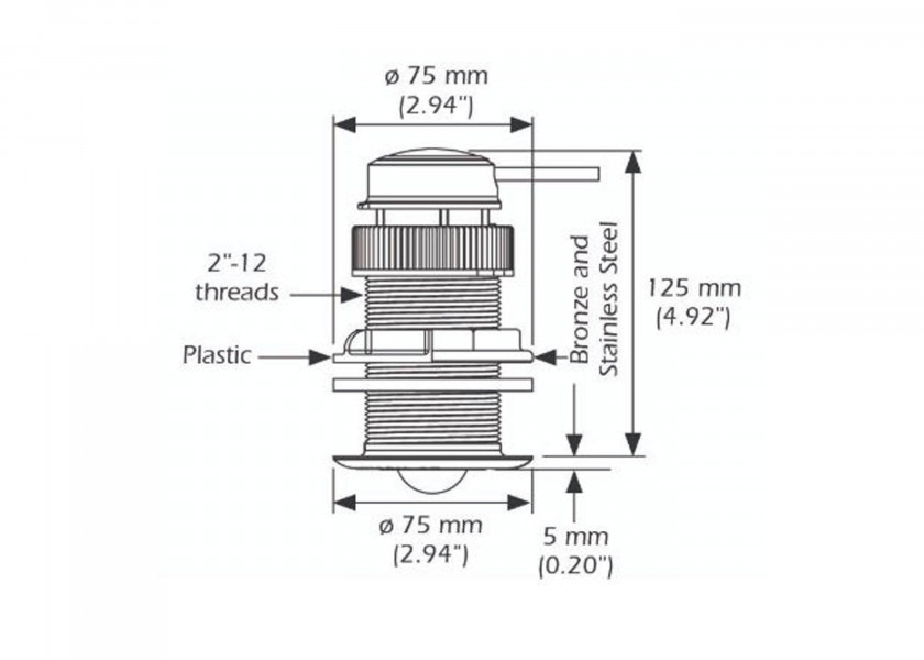 Купить DST810 Датчик для сквозного монтажа / NMEA2000 / Bluetooth 61120-bvs 7ft.ru в интернет магазине Семь Футов