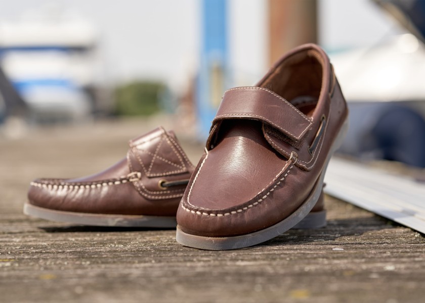 Купить SEATEC 56CS8510-41 Топсайдеры на липучке / коричневый / Размер обуви: 41 7ft.ru в интернет магазине Семь Футов