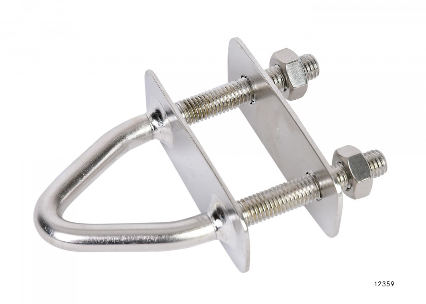 Купить BLUE WAVE 410600 Треугольник из нержавеющей стали с проушиной / прямой / M10 x 60 мм 12359-bvs 7ft.ru в интернет магазине Семь Футов