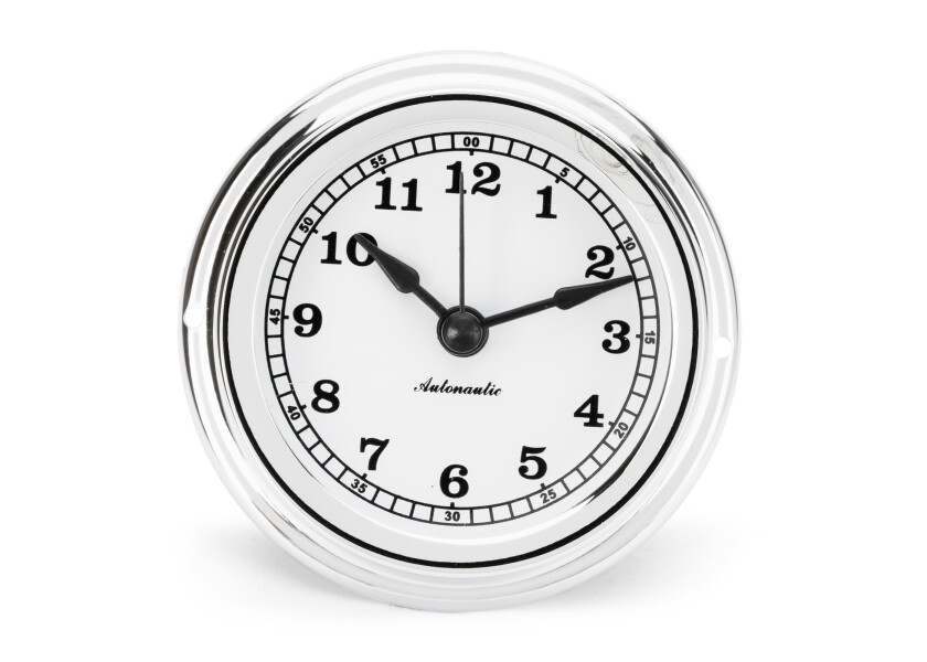 Купить Часы кварцевые Autonautic instrumental Minor R72C 72x39мм серебристый/белый из хромированной латуни 7ft.ru в интернет магазине Семь Футов