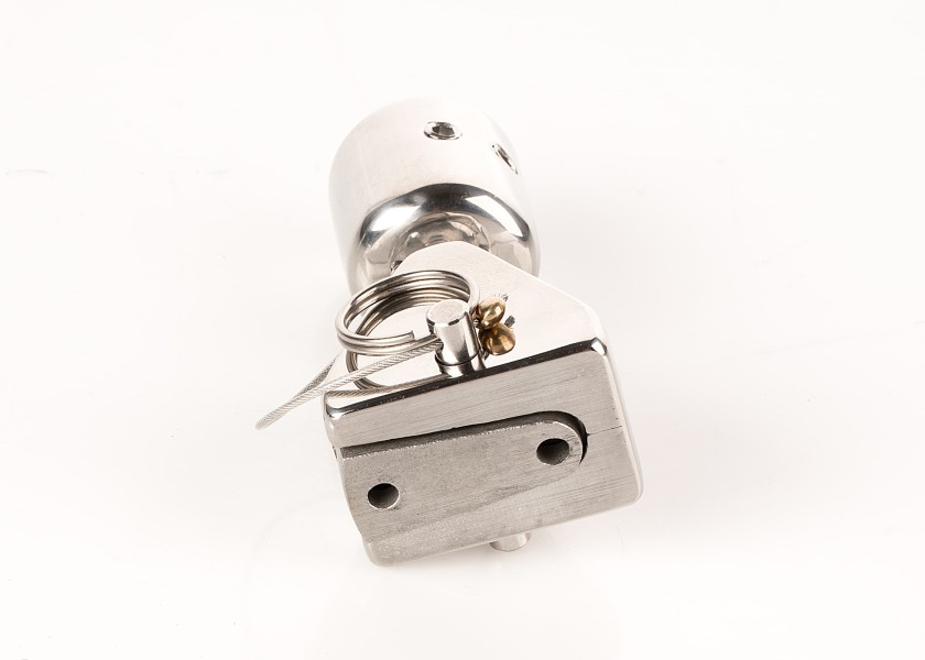 Купить Наконечник для установки на палубе, поворотный/нержавеющая сталь / Для трубки Ø: 22 мм 7ft.ru в интернет магазине Семь Футов