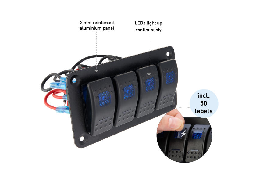 Купить SEATEC Switch Panel / 4 sections 29854-bvs 7ft.ru в интернет магазине Семь Футов