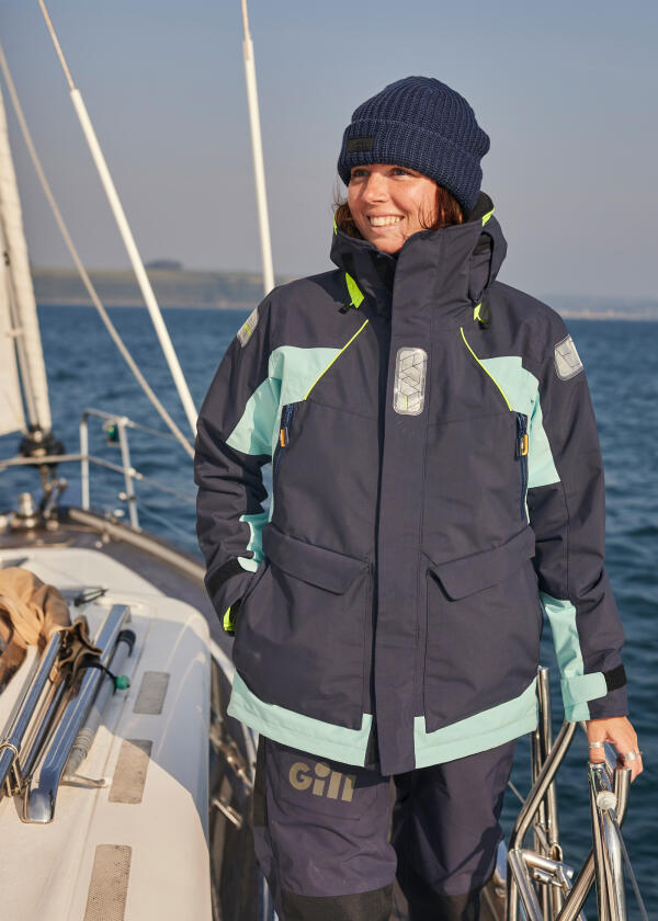 Купить GILL OS26JW-NAV25-10 Женская куртка OS2 Offshore / темно-синяя яичная скорлупа / Размер одежды: 36 7ft.ru в интернет магазине Семь Футов