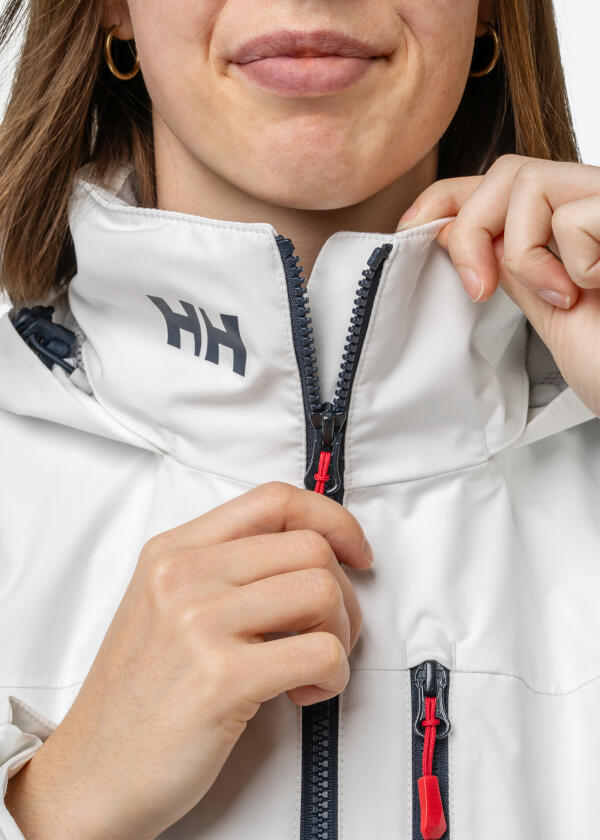 Купить Helly hansen 34448_001-l Куртка Crew Hooded 2.0 White 30x25x10 7ft.ru в интернет магазине Семь Футов