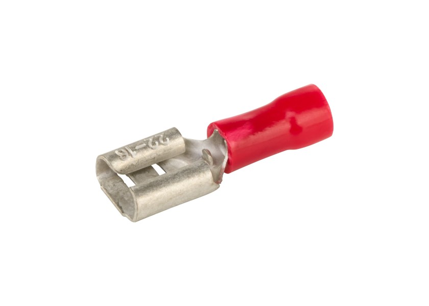 Купить Spade Connector Female / red / 0.5 - 1.5 mm² / pack of 20 63700-bvs 7ft.ru в интернет магазине Семь Футов